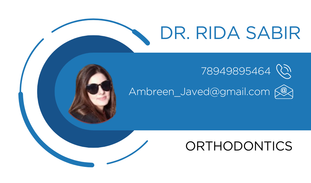 Front of Visiting Card